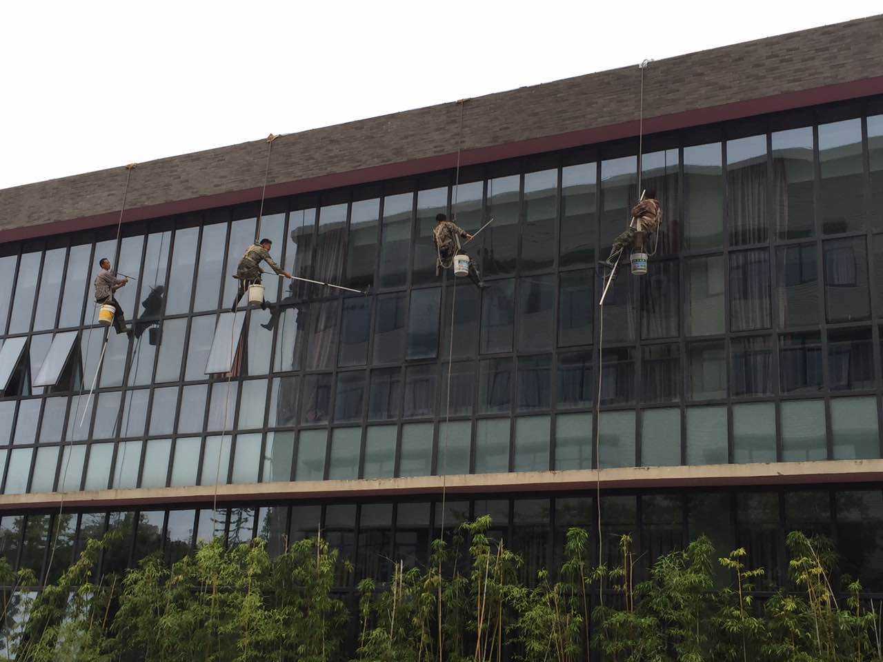 珠海三灶鎮外墻清洗